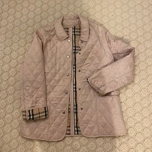 Burberry quilted jacket